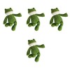 TOYANDONA 4 Pièces Poupée Oreillers Animaux pour Enfants Oreiller Grenouille Cadeaux De Fête pour Enfants Jouet Décoratif pou