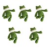 TOYANDONA 4 Pièces Poupée Oreillers Animaux pour Enfants Oreiller Grenouille Cadeaux De Fête pour Enfants Jouet Décoratif pou