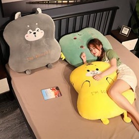 Jouets en Peluche Lit doreiller De Dinosaure Animal De Dessin Animé avec Une Poupée De Peluche en Peluche avec Une Poupée De