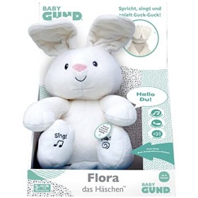 GUND Spin Master Flora CONEJITO Que CANTA Y Habla ALEMAN Peluche