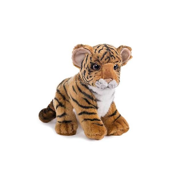 Anima - Peluche Tigre Brun Bé©bé© Assis 20 cm 20xcm