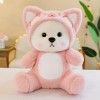 EacTEL Nouveau Kawaii Ours en Peluche Poupée Ours en Peluche Oreiller Enfants Poupée Fille Cadeau D’Anniversaire Cadeau De No