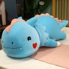 NOpinz Câlin Mignon Dinosaure Peluche Jouet en Peluche Dessin animé Animal tricératops Peluche poupée Copain Oreiller Fille C