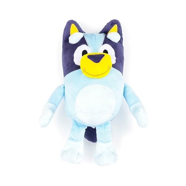 Jay Franco Bluey Mini oreiller en peluche super doux en microfibre de polyester, 30,5 cm