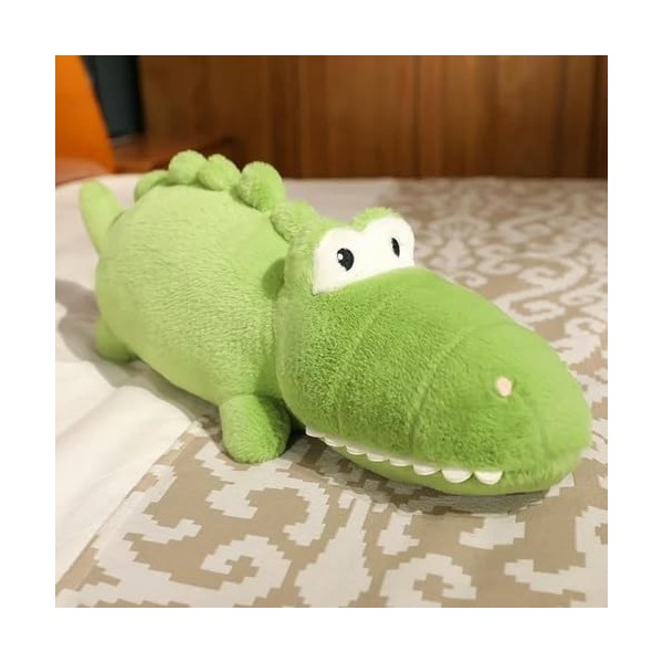 Crocodile Mignon Peluche Jouet en Peluche Vert Oreiller Pleine poupée Dessin animé Jungle géant Alligator Enfants Anime Cadea