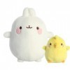 Aurora Molang Set of 2 Plushies - 10" Molang and 4.5" Piu Piu