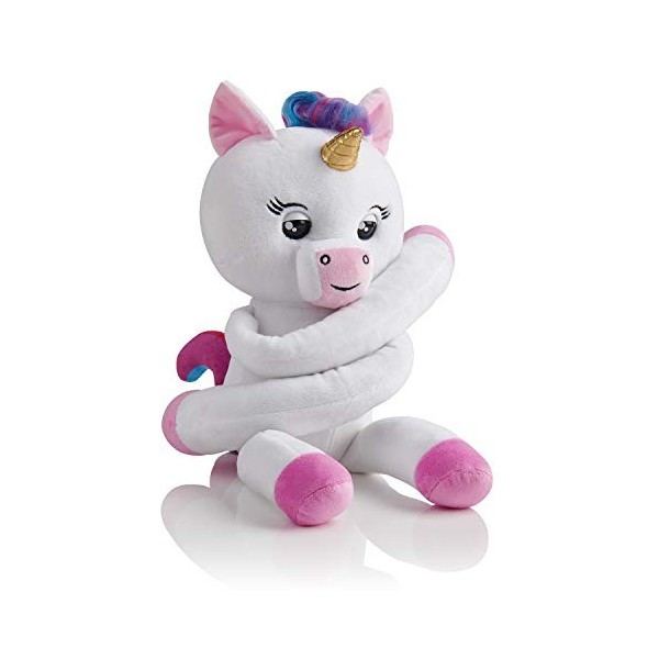 Wow Wee Fingerling Hugs Peluche Interactive Licorne Blanc