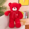 Nouveau Noël Haute Qualité Ours en Peluche avec Écharpe en Peluche Animal Ours en Peluche Poupée Oreiller Cadeau D’Anniversai