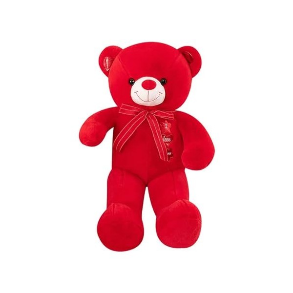 Nouveau Noël Haute Qualité Ours en Peluche avec Écharpe en Peluche Animal Ours en Peluche Poupée Oreiller Cadeau D’Anniversai