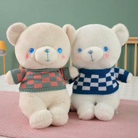 Nouveau Kawaii Ours en Peluche Mignon Animal Ours en Peluche Poupée Oreiller Enfants Cadeau D’Anniversaire 70cm 2