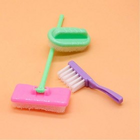 Kit de jouet de jeu de simulation de ménage, ensemble de nettoyage pour enfants, mini aspirateur nettoyage vadrouille balai o