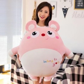 Coussin Souris Mignon Peluche Animal Peluche Jouet Fille Enfant Garçon Jouet Mignon Souris Poupée Cadeau D’Anniversaire 65cm 