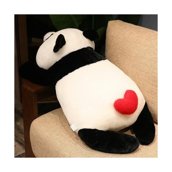 EacTEL Mignon Panda Peluche Jouet poupée en Peluche Oreiller Parfait Cadeau de la Saint-Valentin pour Petite Amie Oreiller dé