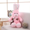 Mignon Lapin en Peluche Jouet Oreiller poupée Amant Cadeau géant Lapin de Pâques Peluche poupée Lapin Cadeau de Noël 90cm 1