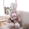 Mignon Lapin en Peluche Jouet Oreiller poupée Amant Cadeau géant Lapin de Pâques Peluche poupée Lapin Cadeau de Noël 90cm 1