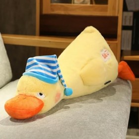 EacTEL Jouets en Peluche Canard, Animaux en Peluche Mignons, poupées en Peluche, lit câlin Super Doux, oreillers, Cadeaux de 