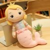 NOpinz Sirène Peluche Jouet Enfants Fille Dessin Animé Peluche Sirène Poupée Canapé Oreiller Petite Amie Cadeau D’Anniversair