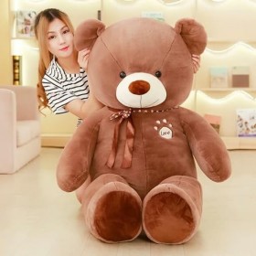 PaMut Ours en Peluche Jouets en Peluche Ours géant Mignon Énorme poupée Animale en Peluche Enfants Jouets Cadeau d’Anniversai
