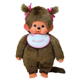 Sekiguchi Sekiguchi Kiki - Monchhichi - Peluche Fille avec des Tresses 45cm