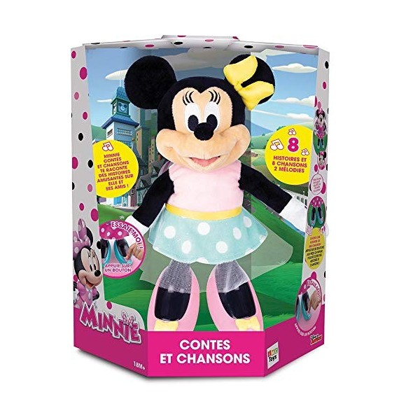 IMC Toys - Contes et Chansons Minnie - Peluche Interactive - 181212 - Disney