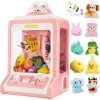 JHkim Jouets pour Filles 4-10 Ans, Mini Machine à Pinces pour Enfants, Cadeau danniversaire de Noël, avec 10 Mini Jouets Mig