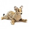 Uni-Toys - Chat Savannah, couché - 60 cm Longueur - Animal Domestique, Serval - Peluche, Doudou, Large