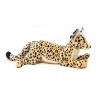 Uni-Toys - Chat Savannah, couché - 60 cm Longueur - Animal Domestique, Serval - Peluche, Doudou, Large