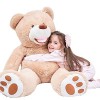 Gustaw Grand Ours en Peluche XXL Amigo - Peluche Géante, Grand Nounours XXL, Teddy Bear Grand Ourson - Peluche Idéal comme Ca