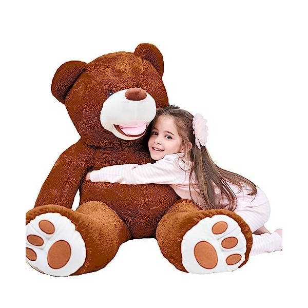 Gustaw Grand Ours en Peluche XXL Amigo - Peluche Géante, Grand Nounours XXL, Teddy Bear Grand Ourson - Peluche Idéal comme Ca