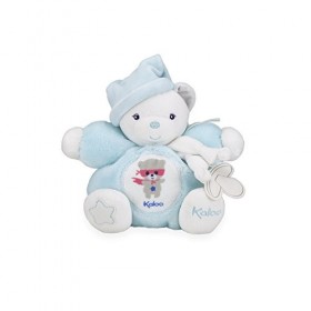 Kaloo - Imagine - Peluche Patapouf Ourson Aqua 18 Cm, K960281, Bleu