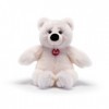 Trudi Ours Joel Ivoire Cadeau en Peluche pour Noël, Ours Polaire en Peluche | 24x38x18cm Taille M | Teddy Bears, Ours Classiq