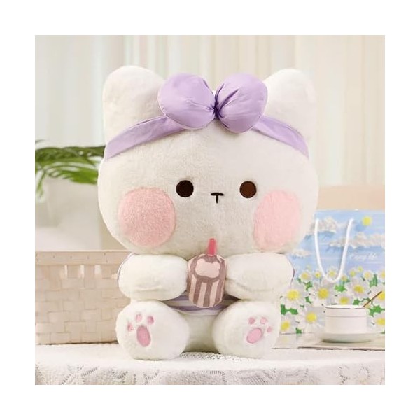 Grande Taille Peluche Jouet Mignon Lapin Chat Ours en Peluche Kawaii Animal Câlin Poupée Mignon Cadeau D’Anniversaire pour En