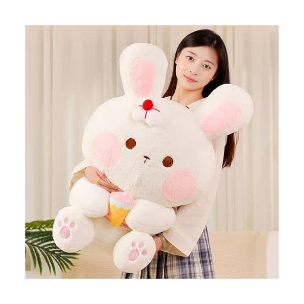 Grande Taille Peluche Jouet Mignon Lapin Chat Ours en Peluche Kawaii Animal Câlin Poupée Mignon Cadeau D’Anniversaire pour En