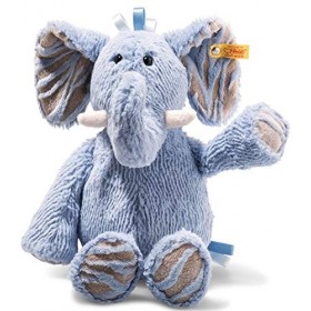 Steiff Soft Cuddly Friends 62544 Earz Éléphant Bleu