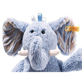 Steiff Soft Cuddly Friends 62544 Earz Éléphant Bleu