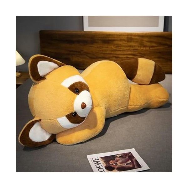 LfrAnk Peluche Raton Laveur poupée Jouets Mignon Chambre à Coucher décoration Panda Peluche Jouets Cadeaux de Noël Cadeaux d’