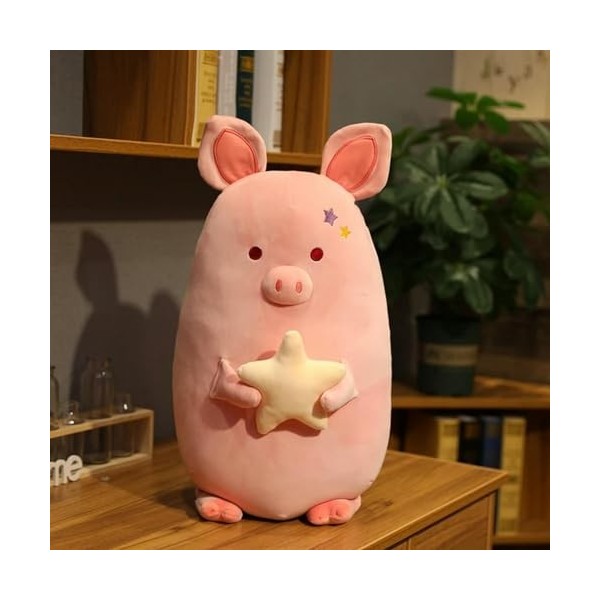 LfrAnk Cochon Mignon Jouet en Peluche Peluche Mignon Animal Poupée Cochon Enfant Oreiller Fille Cadeau D’Anniversaire Cadeau 