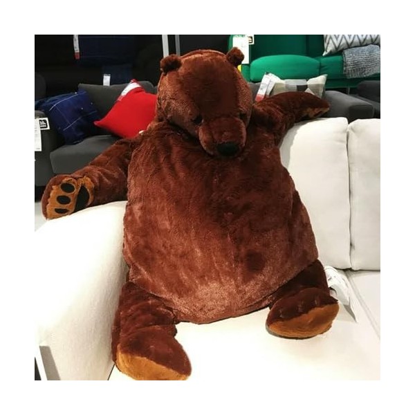 EacTEL Mignon Classique Ours en Peluche Jouet Géant Ours en Peluche Oreiller en Peluche Poupée Enfants Fille Saint Valentin C