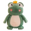 Ruzucoda Grenouille en peluche - Jouets pour enfants, garçons et filles - 25,4 cm vert 