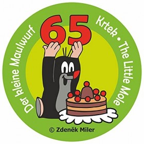 Peluche Animal en Peluche 35 cm Original La Petite Taupe Debout Jouet Peluche pour Bébés Garçons Filles