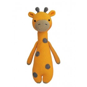 Girafe peluche 32cm crocheté main Amigurumi Marshmallow Toys