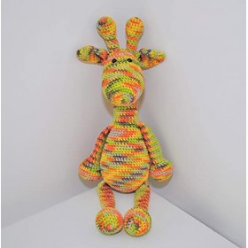Girafe 43cm peluche crocheté main Amigurumi Marshmallow Toys
