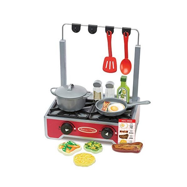 Melissa & Doug Set de Jeu La Cuisine,  Jeu dimitation,  Cadeau pour garçon ou fille