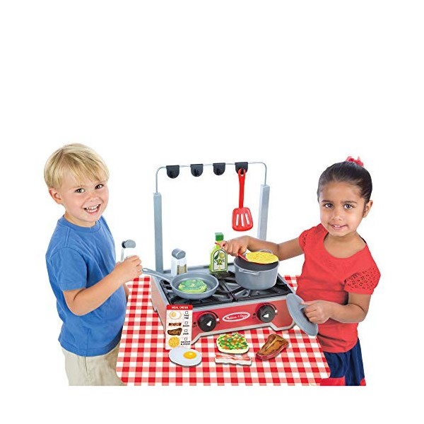 Melissa & Doug Set de Jeu La Cuisine,  Jeu dimitation,  Cadeau pour garçon ou fille