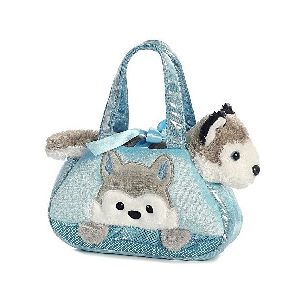 Aurora World Fancy Pals Pet Carrier, Peek-A-Boo Husky