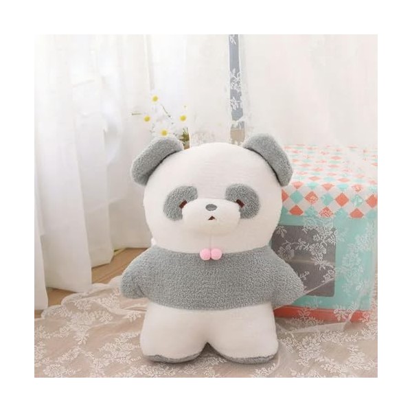 Panda peluche douce animal en peluche créative macaron couleur panda câlin oreiller enfants anniversaire cadeau de Noël 60 cm