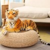 LfrAnk Grande Taille Tigre Peluche Jouet Animal Tigre poupée Enfants décoration Cadeau d’Anniversaire Cadeau de Noël 90cm 1