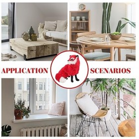 Toyvian 4 Pièces Modèle De Renard De Simulation Jouets en Peluche Animal en Peluche Renard Jouets Dextérieur Doudou Renard P