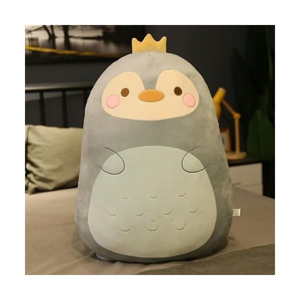 LfrAnk Mignon Duvet Doux Coton Animaux Jouets Ours en Peluche, Pingouins, Dinosaures, cochons, câlins Moelleux, Amis, Anniver