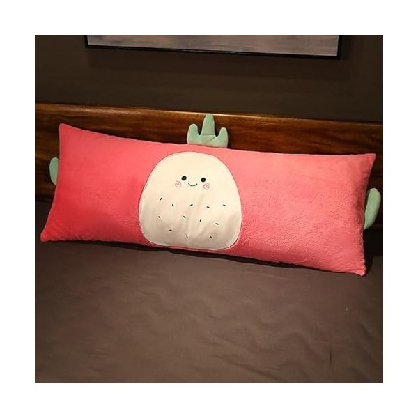 Peluche Longue Pattes 1,6 M Boule De Charbon Noir - Coussin Déco Géant, Cadeau Humour, Décoration Chambre